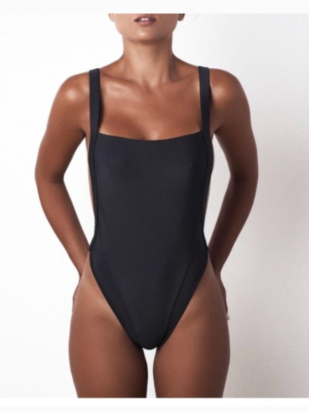 Fae Swim Lima Swimsuit Black Sz L